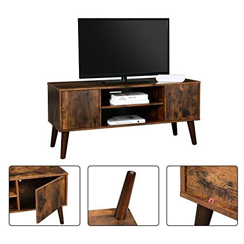 TV-meubel retro Industrieel Design | Houtlook | 110x40x50cm - Industrieelinhuis.nl
