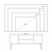 TV-meubel retro Industrieel Design | Houtlook | 110x40x50cm - Industrieelinhuis.nl