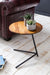Beistelltisch 40x46x40cm Sheesham Holz Metall Couchtisch | Industrial Style Echtholz Tischchen Wohnzimmer | Holztisch Sofatisch Metallbeine | Anstelltisch Dekotisch Rosenholz - Industrieelinhuis.nl