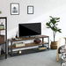 TV-meubel Industrieel Design | Houtlook en Staal | 140x40x52cm - Industrieelinhuis.nl