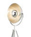 Vloerlamp / Driepoot - Studiolamp Industrieel Design | Grijs met Zilver | 180cm - Industrieelinhuis.nl