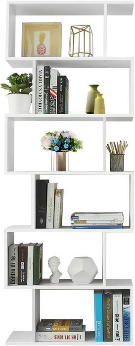 Schappenkast / Boekenkast Industrieel Design | Wit | 70x24x190,5cm - Industrieelinhuis.nl