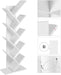 Staande boekenkast Industrieel Design | Wit | 50x25x141,5cm - Industrieelinhuis.nl