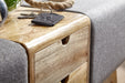 Design Turnbock Sitzbank Grau mit Schubladen 120x56x30 cm | Turnhocker Bank aus Stoff mit Stauraum | Hocker Garderobenbank Sitzhocker Springbock Turnbank - Industrieelinhuis.nl