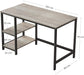 Bureau Industrieel Design | Houtlook en Staal | 120x60x75cm - Industrieelinhuis.nl
