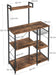Opbergrek keuken Industrieel Design | Houtlook en Staal | 90x40x132cm - Industrieelinhuis.nl