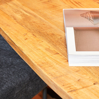 Eettafel Deen ovaal Elegance | Mangohout Staal | 240x110 cm