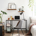 Bureau Industrieel Design | Houtlook en Staal | 120x60x75cm - Industrieelinhuis.nl