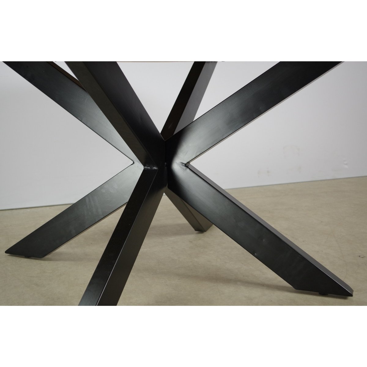 Mangohout eettafel Arlington | Rond | 120 cm