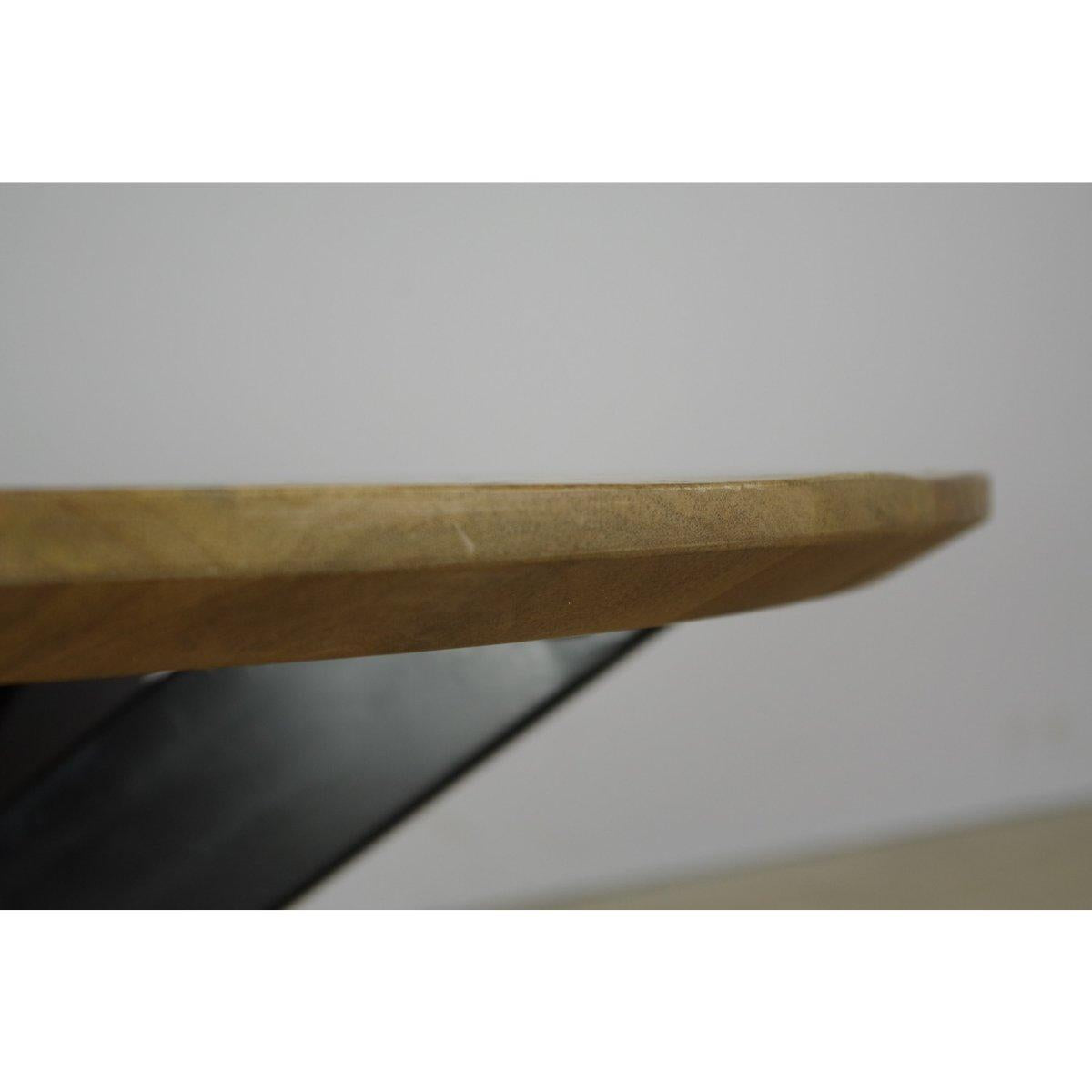 Mangohout eettafel Arlington | Rond | 120 cm