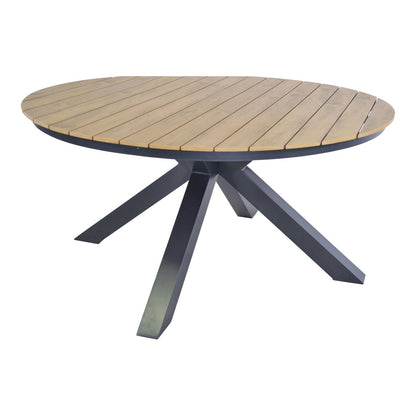 Ronde Tuintafel Alex ø150cm - Industrieelinhuis.nl