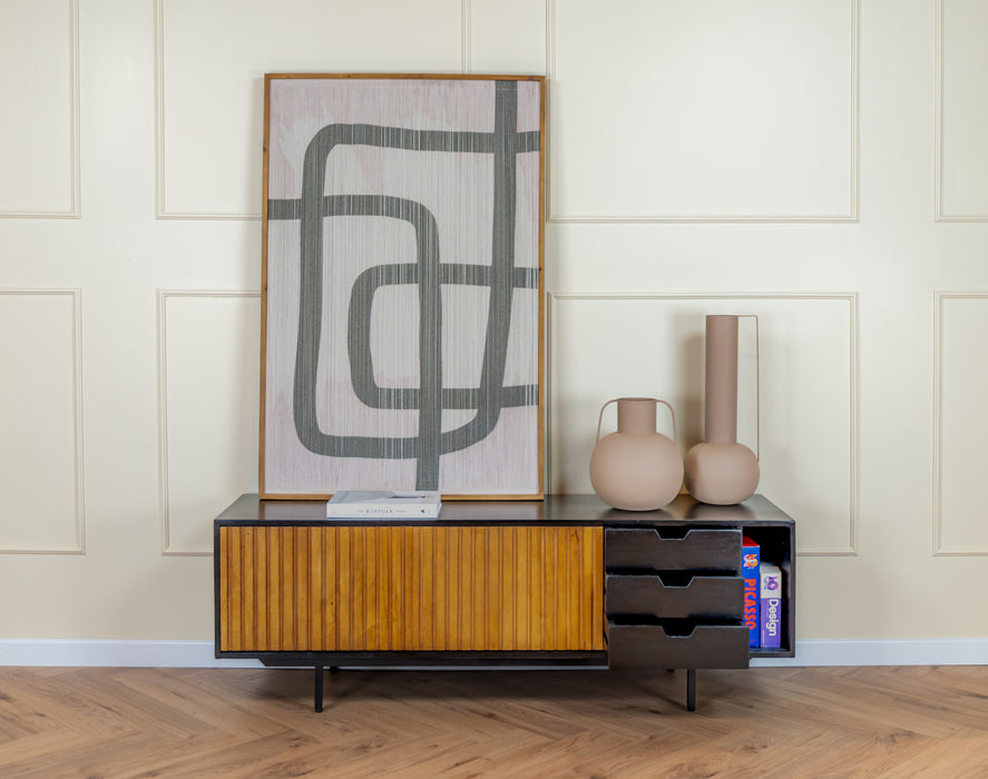 Venere tv meubel bruin 150cm - Industrieelinhuis.nl