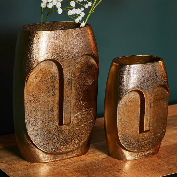 Vaas Grace - Antiek goud | Large - Industrieelinhuis.nl