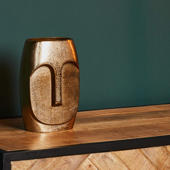 Vaas Grace - Antiek goud | Large - Industrieelinhuis.nl