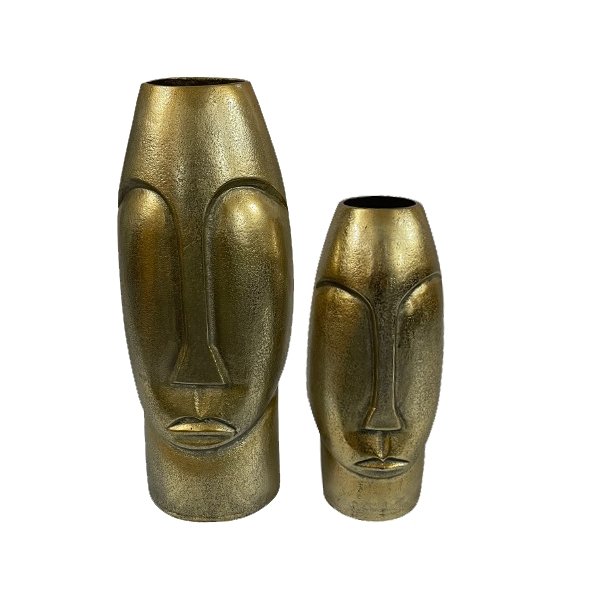 Vaas Lyra - Antiek goud | Large - Industrieelinhuis.nl