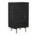 Kabinet Kast Brandy Black | 1 deur 1 lade - Industrieelinhuis.nl