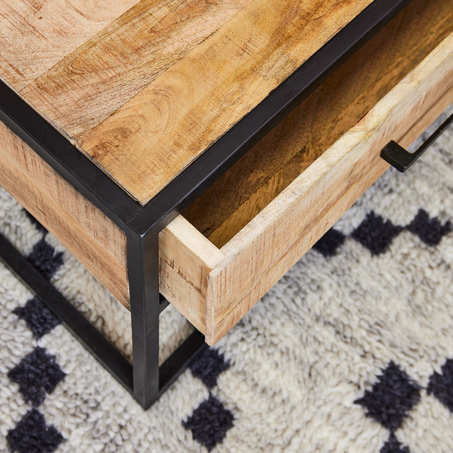 Salontafel Denver | Mangohout | 130x70x40cm