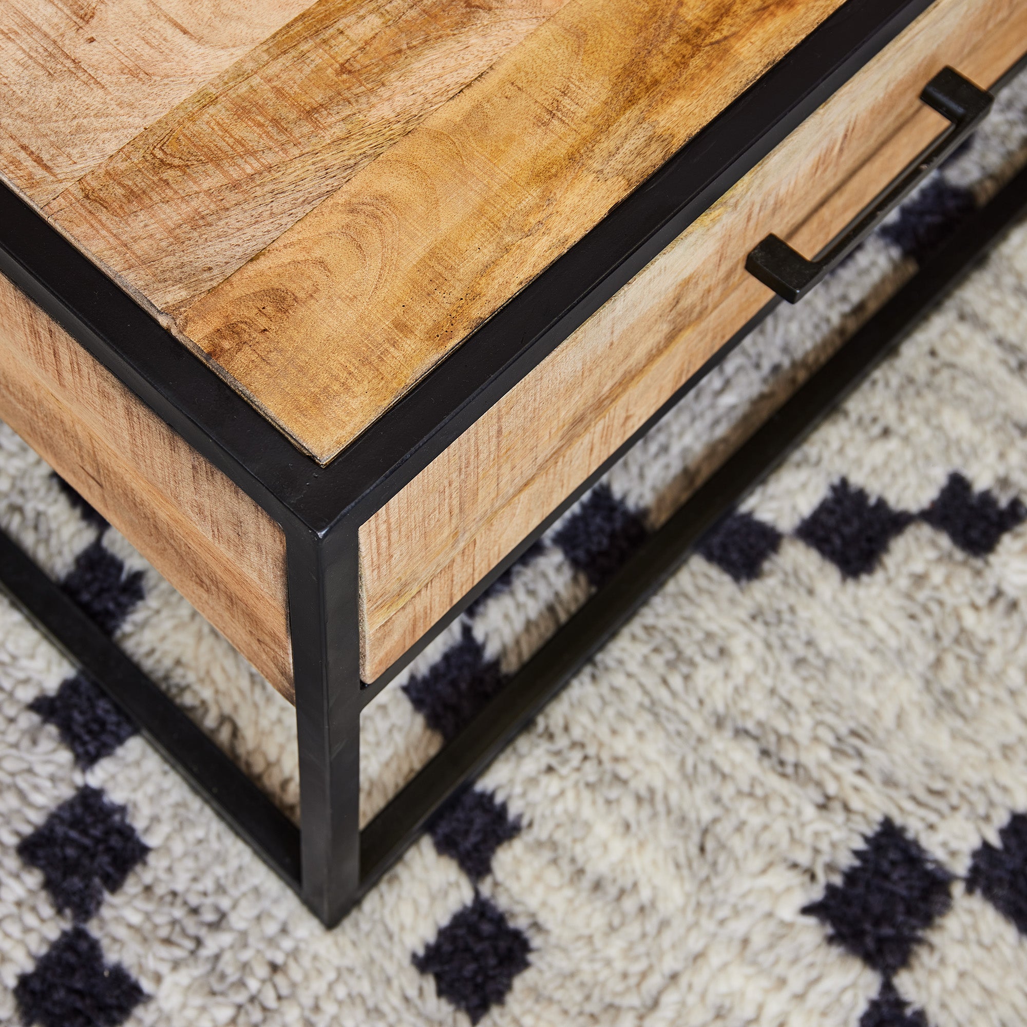 Salontafel Denver | Mangohout | 130x70x40cm