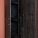 Kabinet Denver Black | Mangohout en staal | 90 cm - Industrieelinhuis.nl