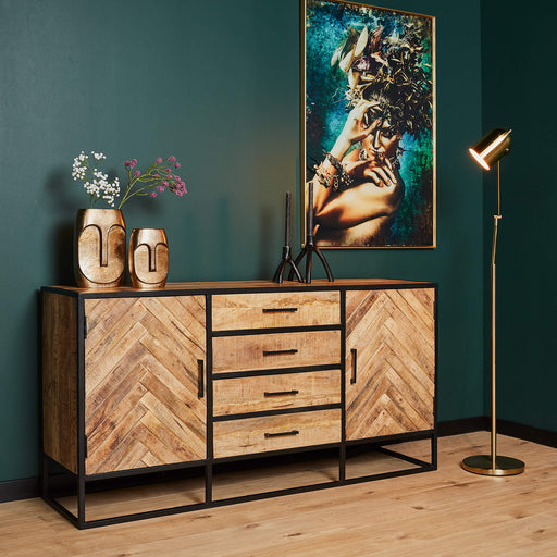 Dressoir Arlington | 165 cm - Industrieelinhuis.nl