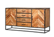 Dressoir Arlington | 165 cm - Industrieelinhuis.nl