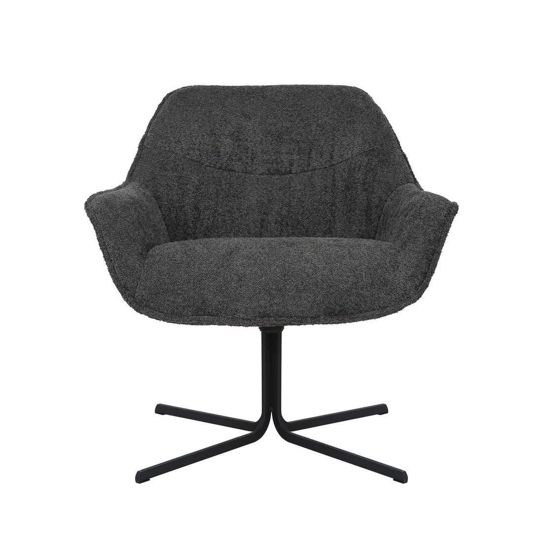 Fauteuil Mila | Dark Grey - Industrieelinhuis.nl