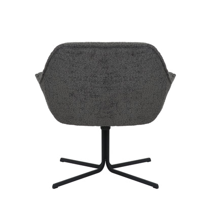 Fauteuil Mila | Dark Grey - Industrieelinhuis.nl