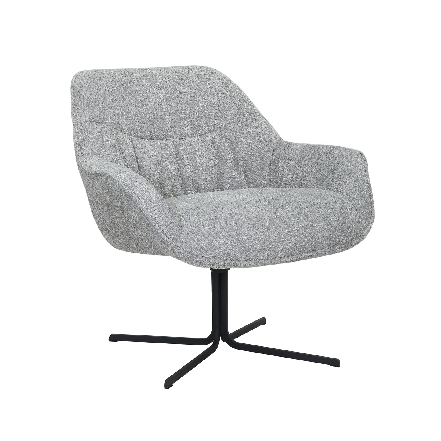 Fauteuil Mila | Dark Grey - Industrieelinhuis.nl