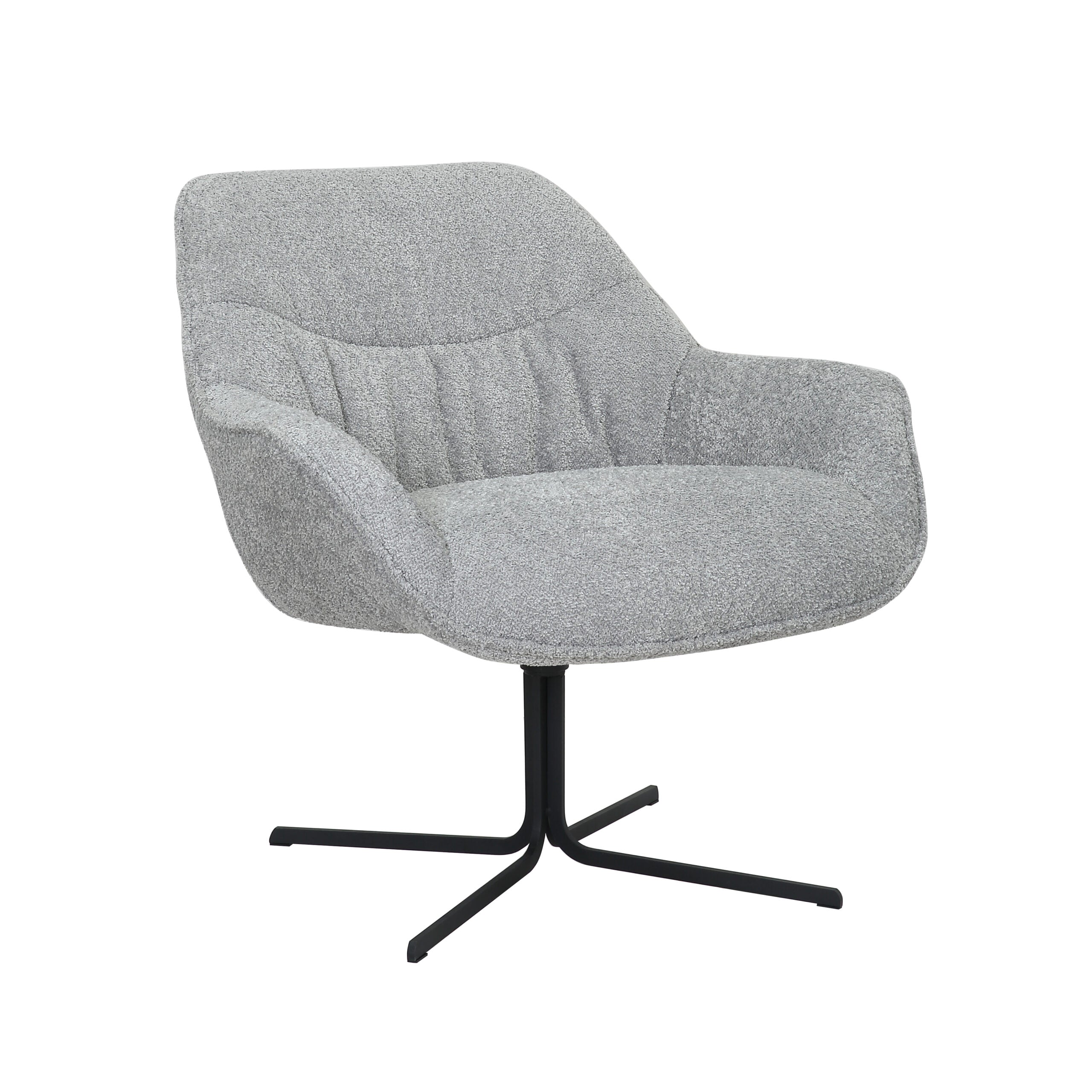 Fauteuil Mila | Dark Grey - Industrieelinhuis.nl
