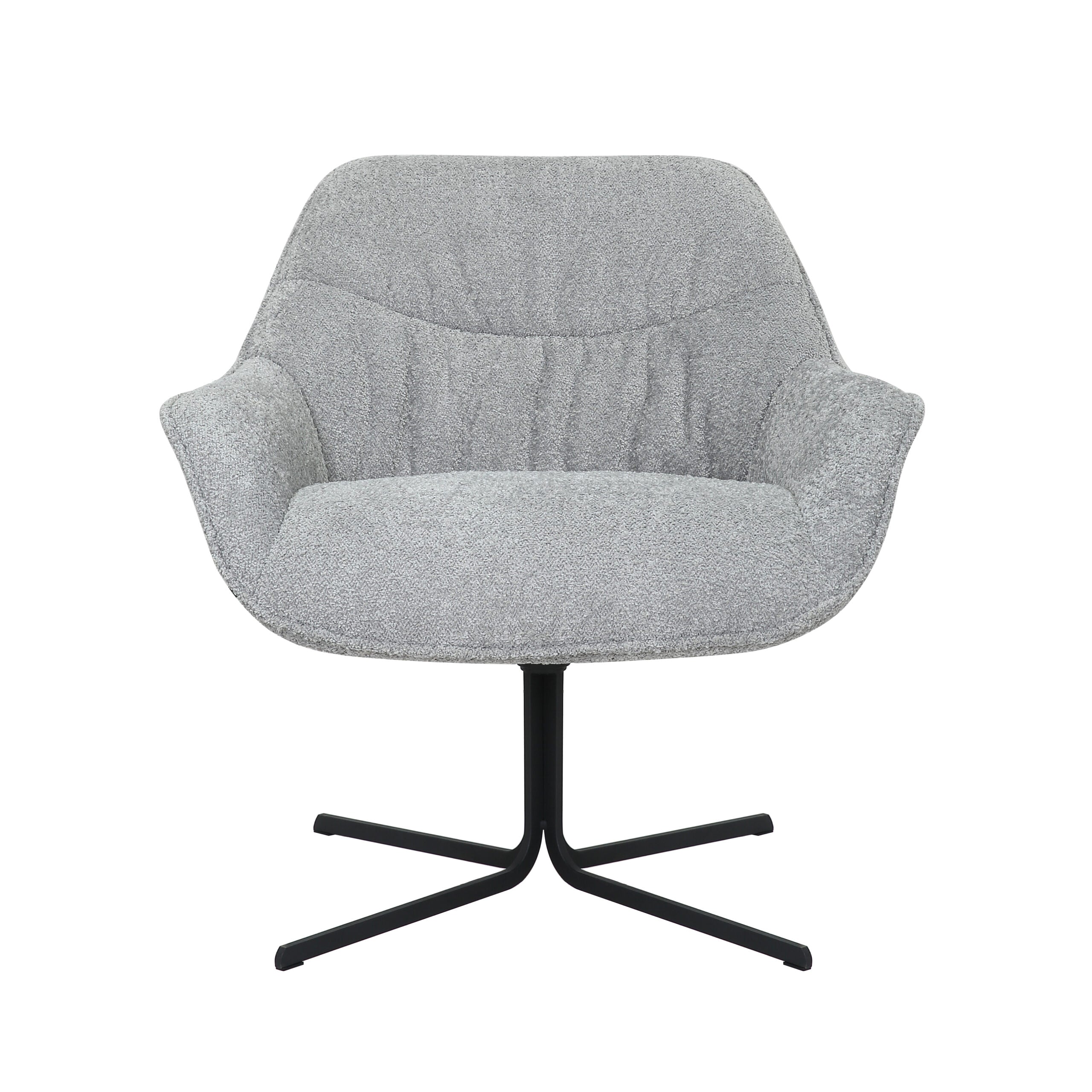 Fauteuil Mila | Dark Grey - Industrieelinhuis.nl
