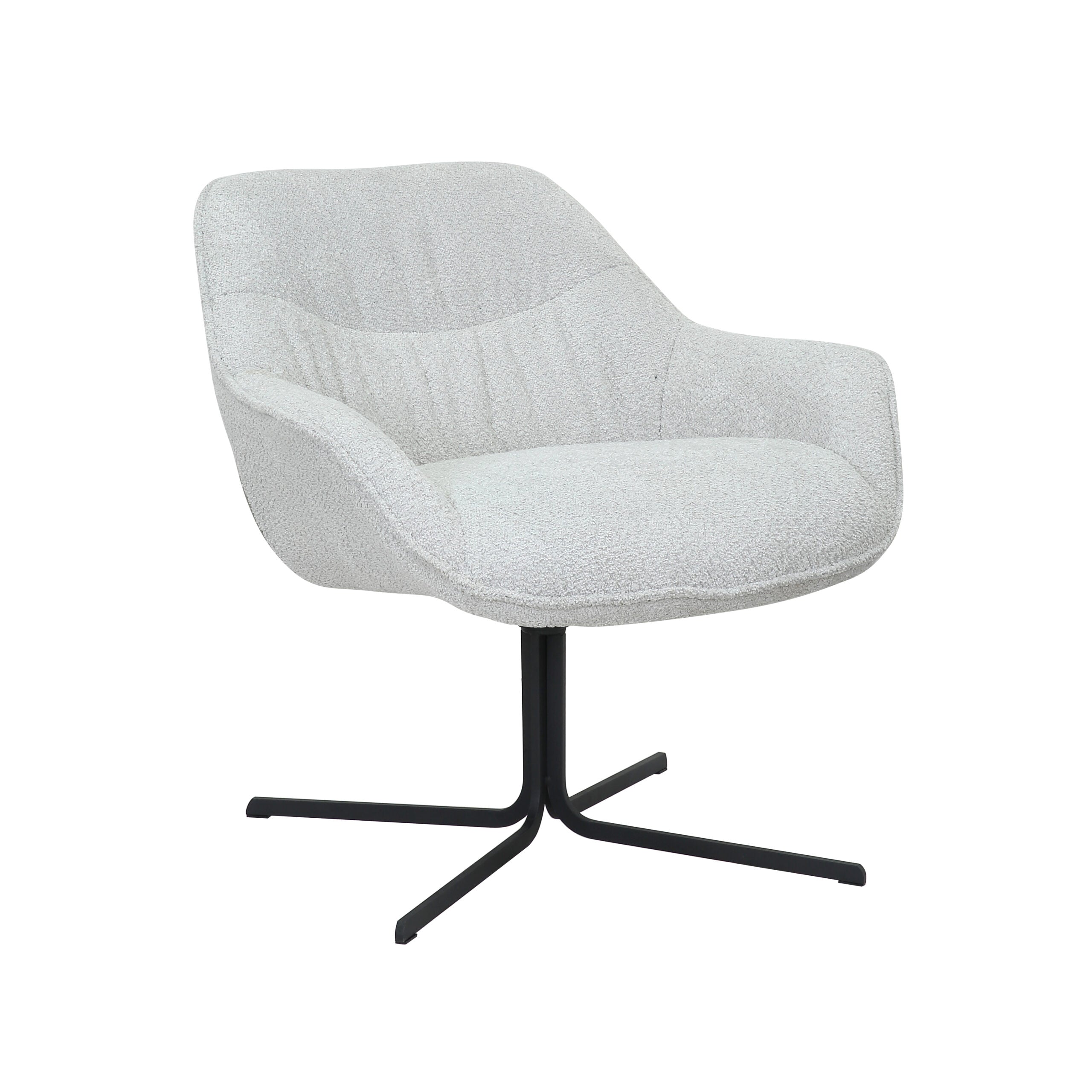 Fauteuil Mila | Dark Grey - Industrieelinhuis.nl
