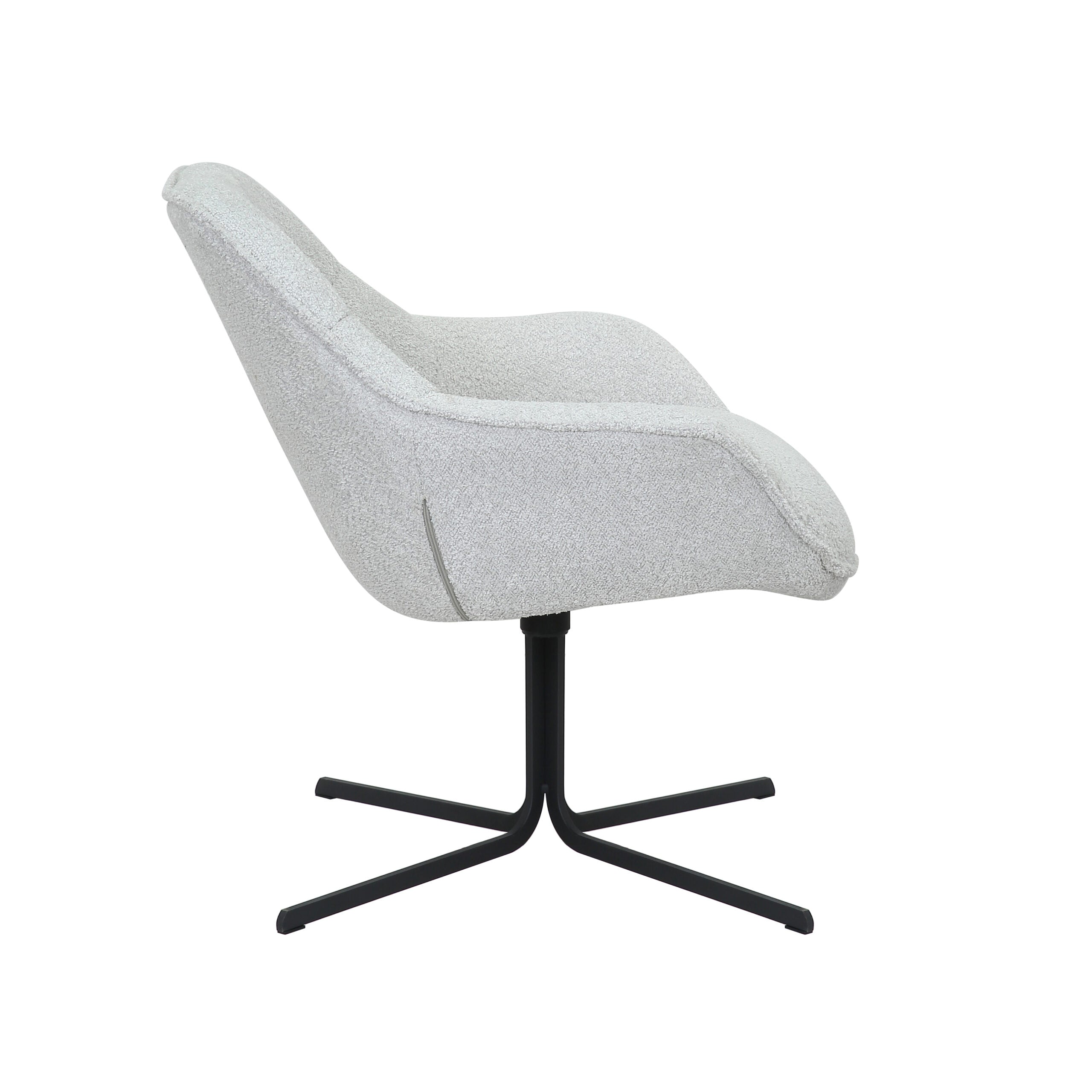 Fauteuil Mila | Dark Grey - Industrieelinhuis.nl