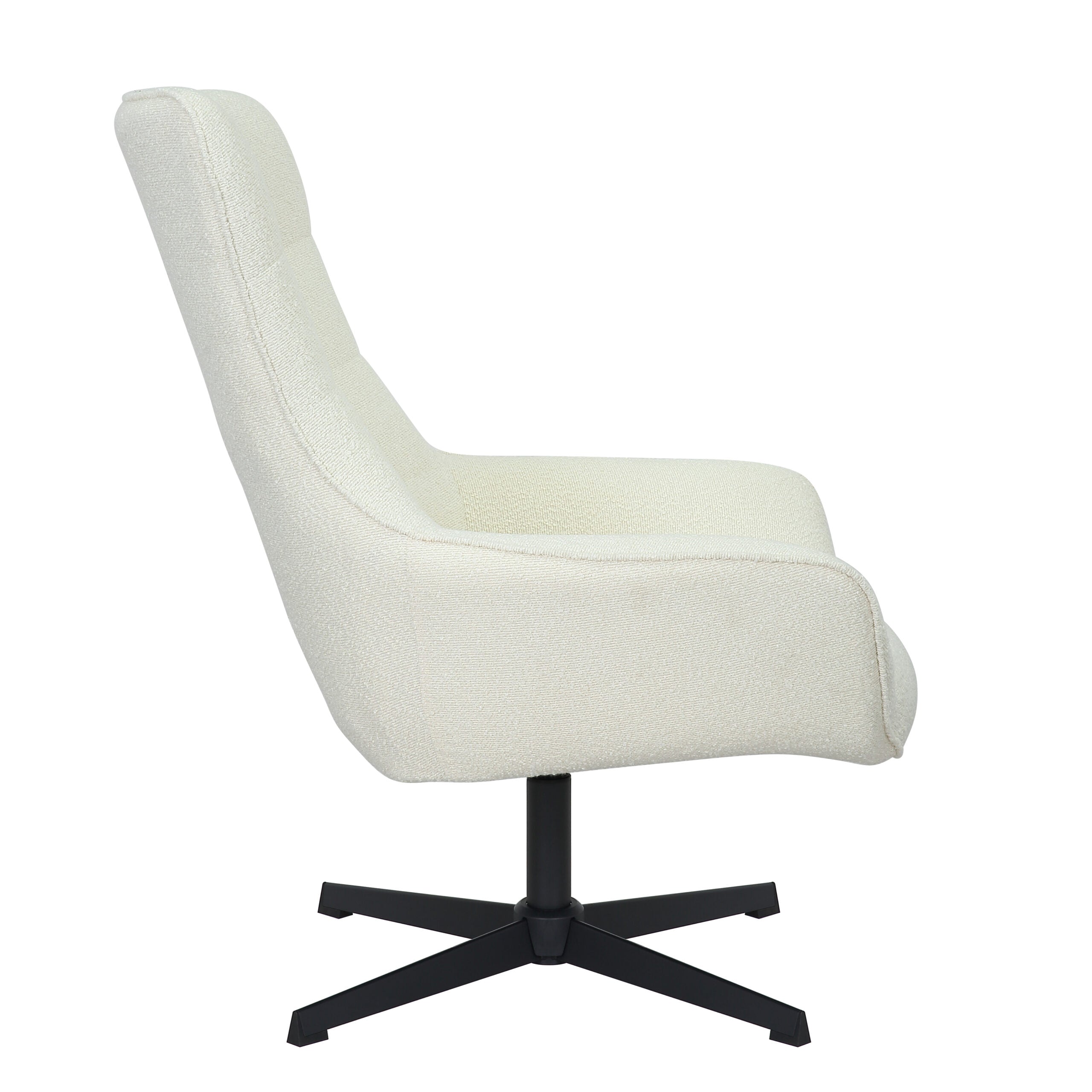 Fauteuil Mila | Dark Grey - Industrieelinhuis.nl