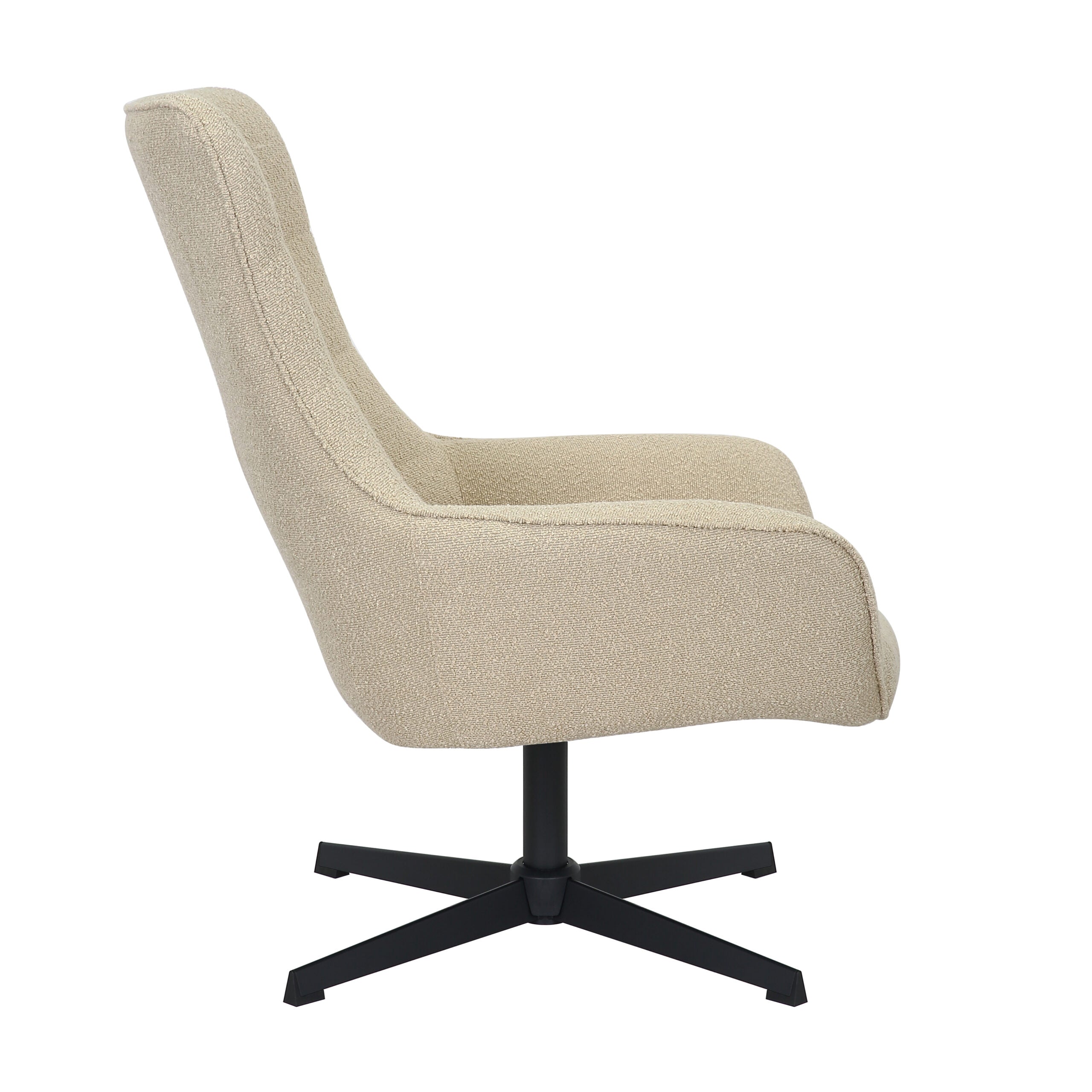 Fauteuil Mila | Dark Grey - Industrieelinhuis.nl