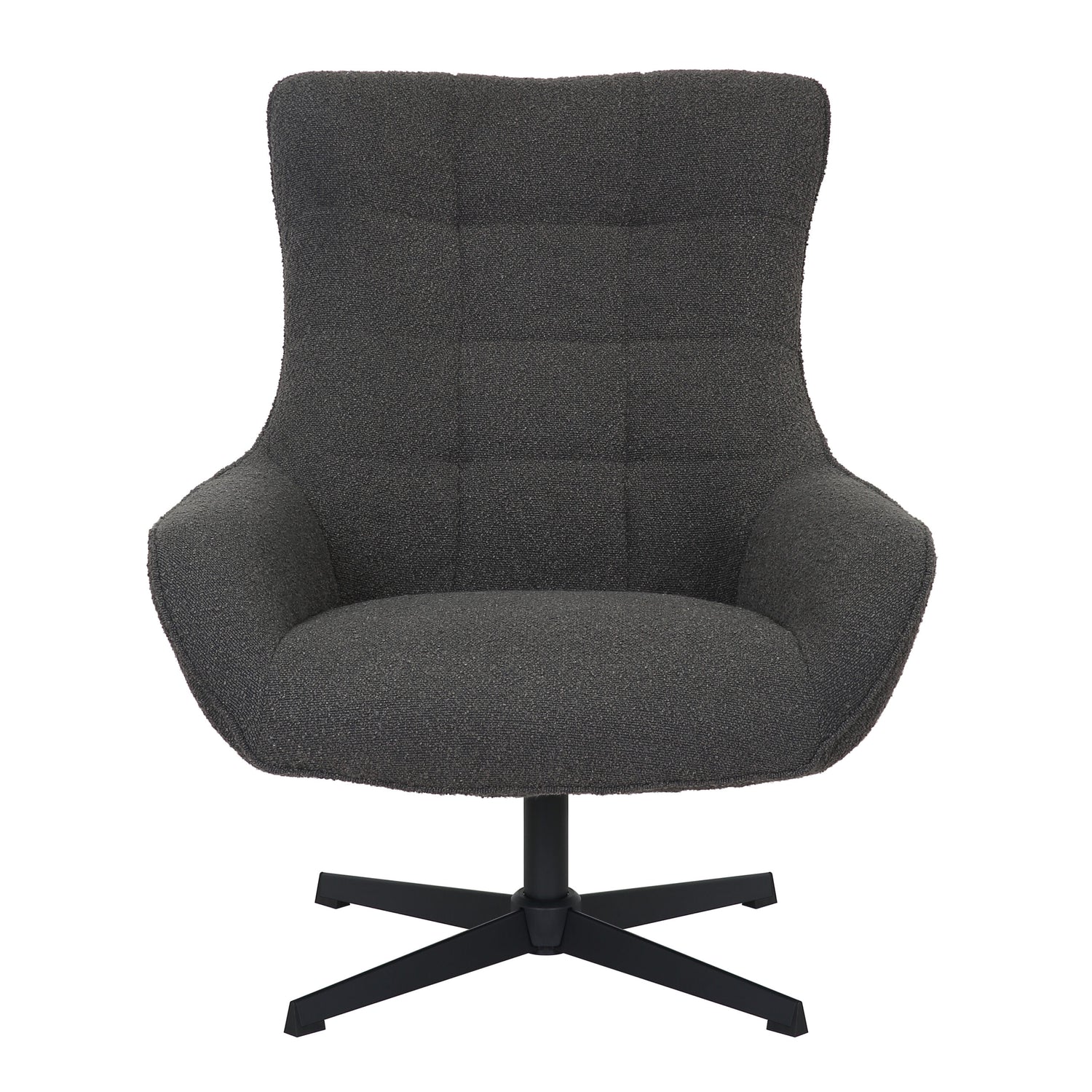 Fauteuil Mila | Dark Grey - Industrieelinhuis.nl