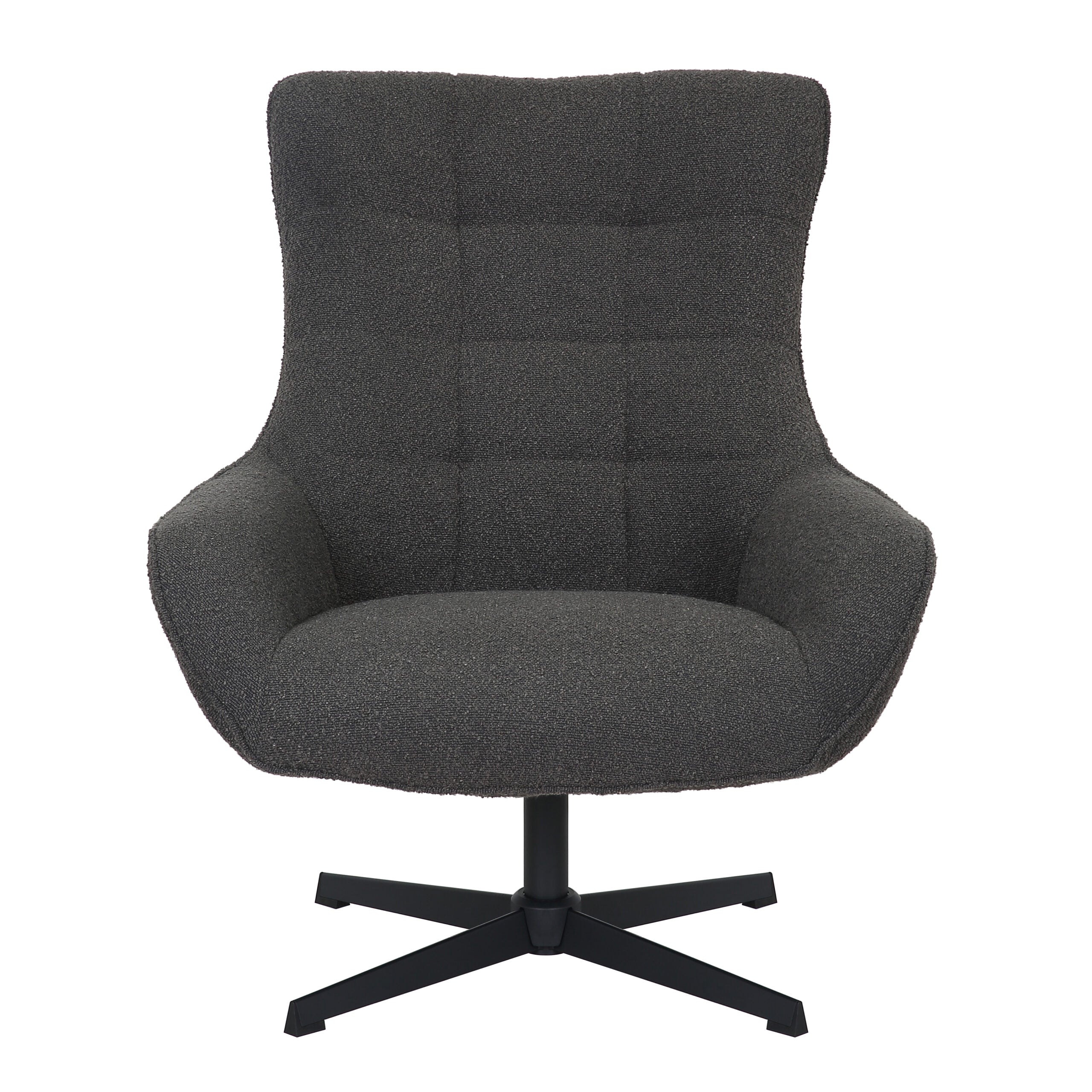 Fauteuil Mila | Dark Grey - Industrieelinhuis.nl