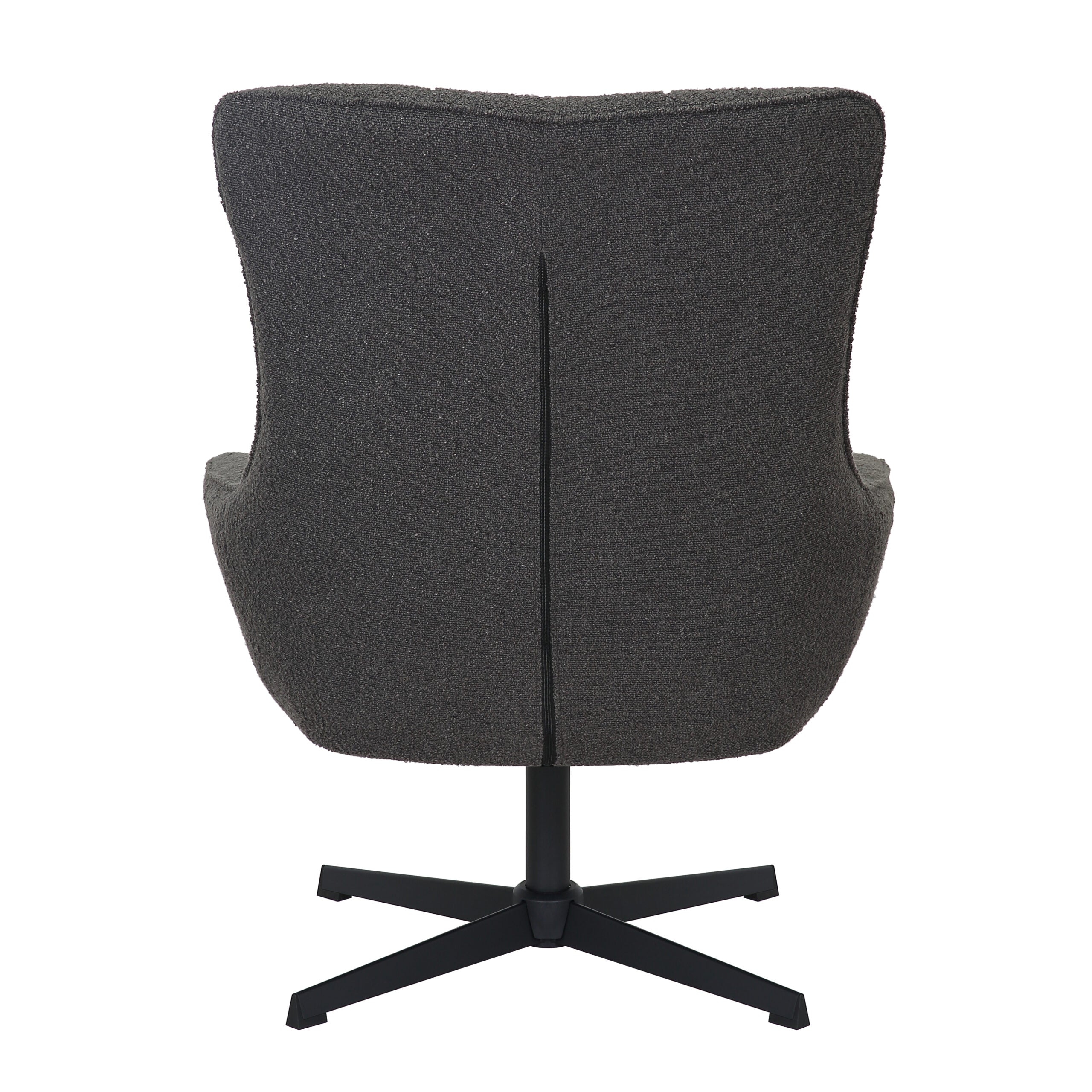 Fauteuil Mila | Dark Grey - Industrieelinhuis.nl