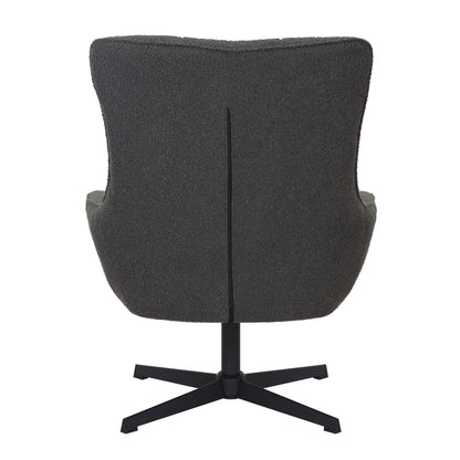 Fauteuil Mila | Dark Grey - Industrieelinhuis.nl