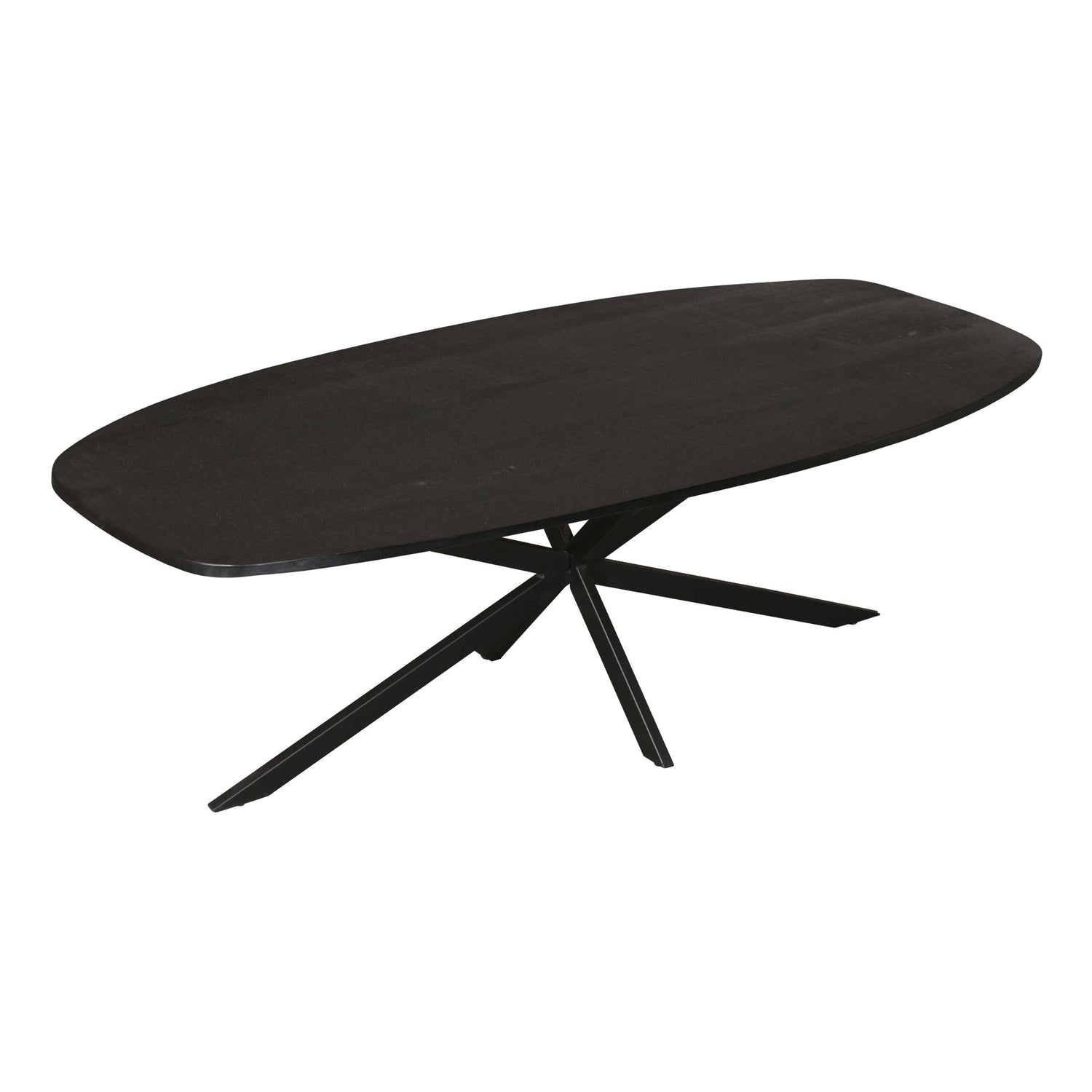 Eettafel Elegance Black | Deens ovaal | 240x110 cm - Industrieelinhuis.nl