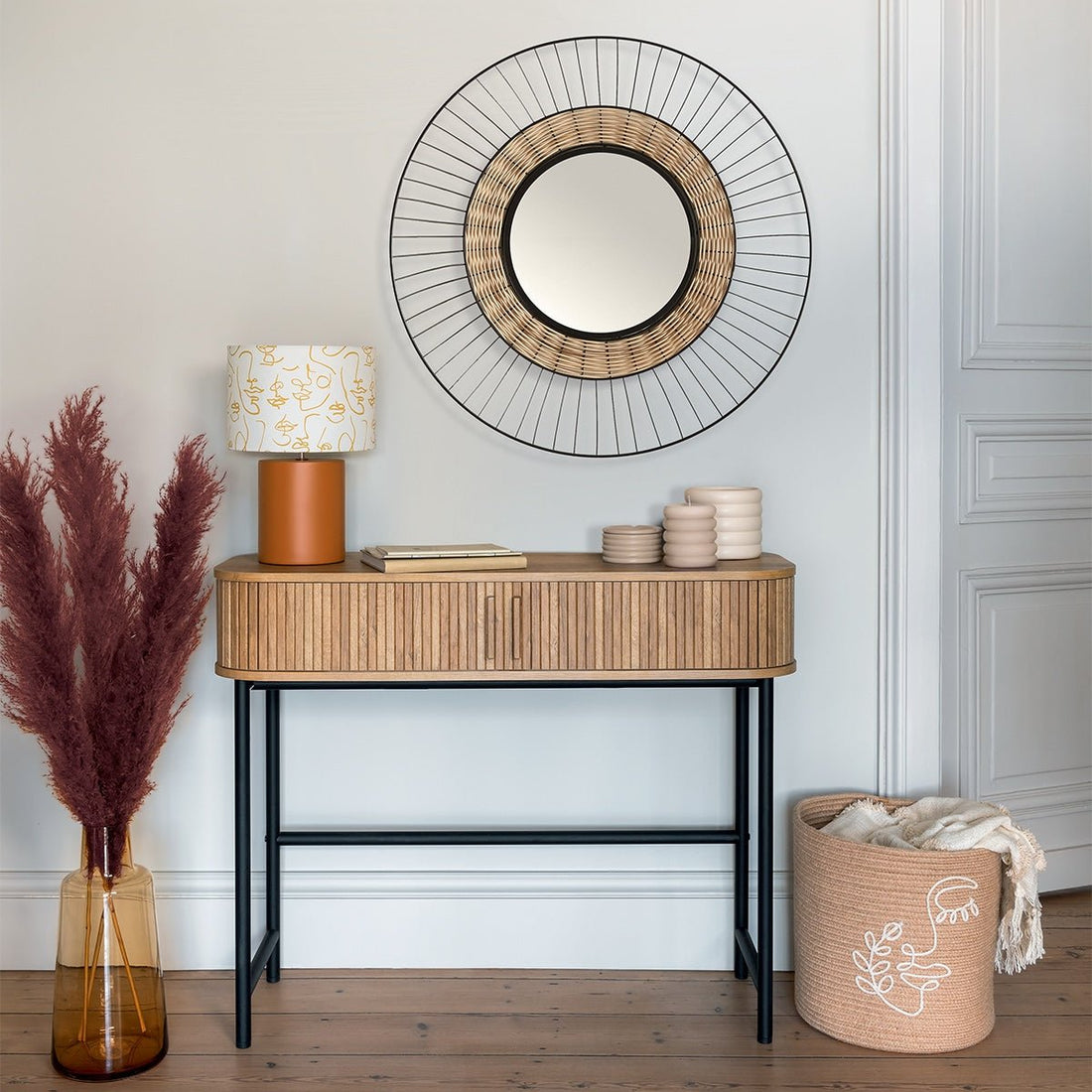 Sidetable Bali ronde vormen | 100x35x80,5cm
