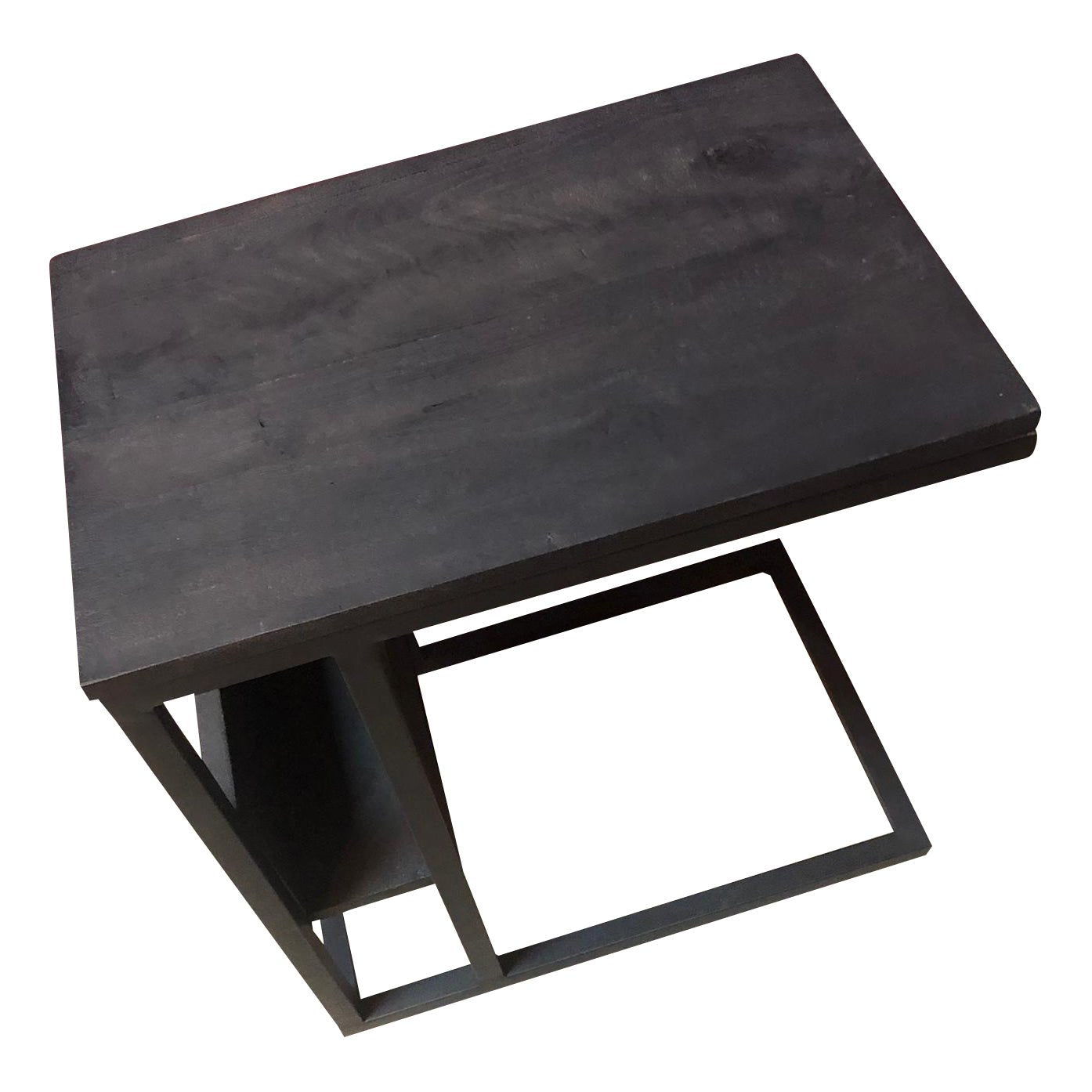 Slider Laptoptafel | Zwart mangohout