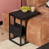 Slider Laptoptafel | Zwart mangohout