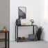 Sidetable industrieel | Houtlook en Staal | 101,5x35x80cm