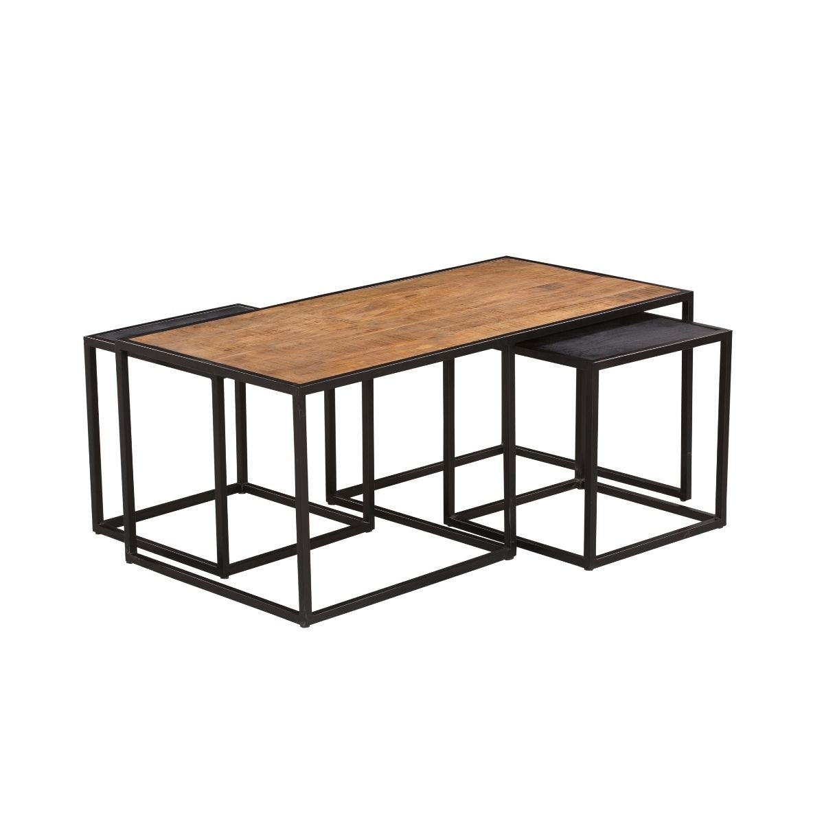 Salontafel Cosmo | Set van 3 | Rechthoek