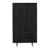 Zwarte servieskast Brandy Black | 2 deuren 4 lades