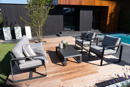 Tuin Loungeset Bella Wit - Industrieelinhuis.nl