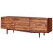 HiFi Lowboard WL5.636 Sheesham Massivholz Landhaus TV Kommode 147x50x38cm | Fernsehschrank Unterschrank mit 3 Türen | Fernsehtisch Ablagefach | Fernsehkommode TV Möbel - Industrieelinhuis.nl