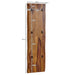 Wandgarderobe 140x40x4 cm Sheesham - Industrieelinhuis.nl