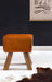 Design Turnbock Sitzhocker Braun 40 x 30 x 47 cm | Turnhocker Hocker Lederhocker Springbock | Beistellhocker Echtleder Fußhocker - Industrieelinhuis.nl