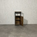 Smal staand kastje Industrieel Design | Houtlook en Staal | 37x30x81cm - Industrieelinhuis.nl
